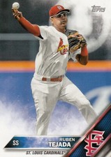 Lot of (10) 2016 Topps Mini RUBEN TEJADA Card LOT SP/1000 #405 Cardinals