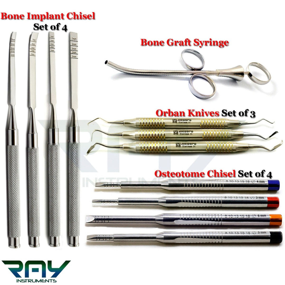 4.5mm Dental Syringe 2-Piece Dental Bone Graft Syringe Set - 4.5mm ...