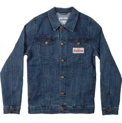 Sublime Brand Sun Patch Denim Jacket 