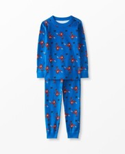 Marvel Spider-Man Kids 2pc. Long John Pajamas Set by Hanna Andersson