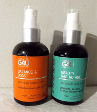 Lot 2 G4U Balance Boost / Beauty Has No Age Mist Tonic 4 oz ea