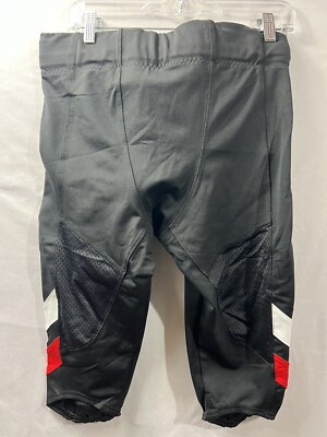 New Nike Custom Vapor Pro Training Pant Slant Stripe Men's L Black