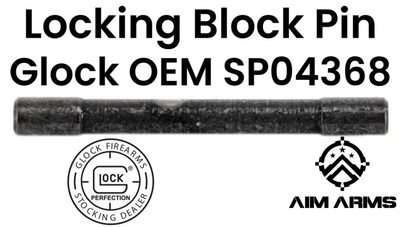 GL0CK Factory OEM Locking Block Pin fits ALL Models (Except 36, 36FGR) SP04368