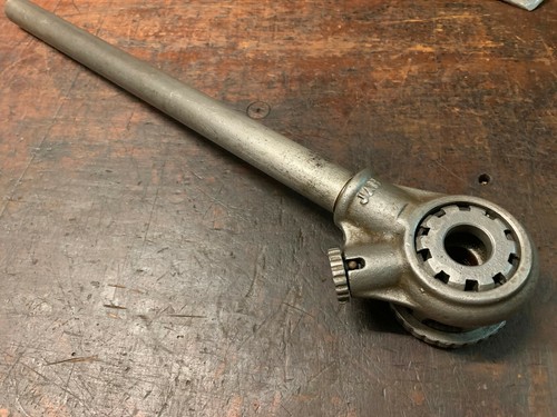Vintage Ratcheting Pipe Threader \