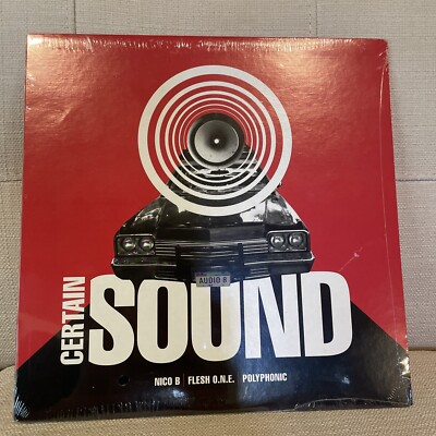 Nico B / Flesh O.N/E./ Polyphonic - ''Certain Sound'' NEW Sealed Vinyl LP Audio8
