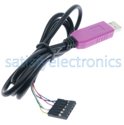 PL2303HXD USB to RS232 TTLCable Module 6Pin for WIN XP WIN7 8 Android OTG NEW