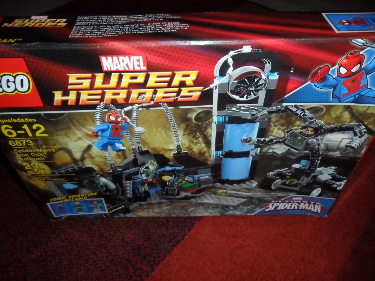 LEGO 6873 MARVEL Spider - Man's Doc Ock Ambush - Incomplete - No