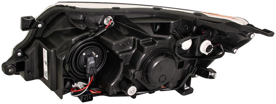 Conjunto de faros para Subaru Forester Dorman 2009-2013 Foto 3 de 4