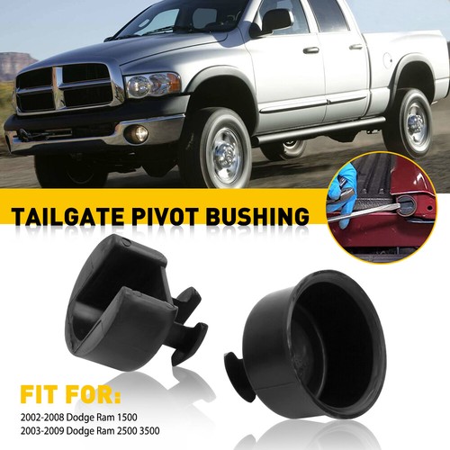 Tailgate Hinge Pivot Bushing Insert Kit for 02-09 Dodge Ram 1500 2500 3500 Truck - Picture 12 of 12