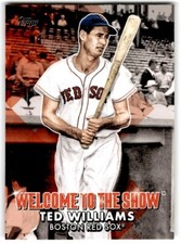 2022 Topps Welcome to the Show Ted Williams Boston Red Sox #WTTS-32