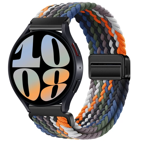 Correa de reloj de pulsera magnética de nailon trenzado de 18 mm 20 mm 22 mm correa de liberación rápida - Imagen 143 de 169