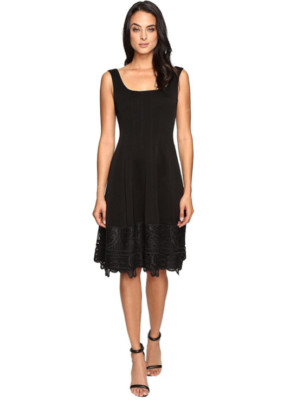 Nanette Lepore Women's Let's Elope Cover up Dress Black Sz 6