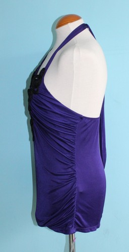 Designers at Debenhams Stunning Halter Neck Purple Top - Size 14 - New With Tags - Picture 5 of 6