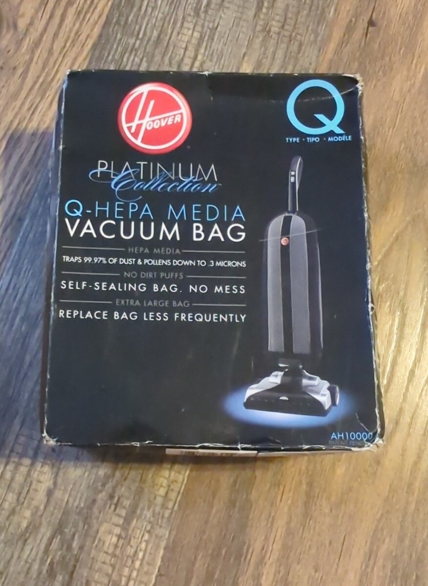 NEW HOOVER Platinum TypeQ HEPA Vacuum Bag (2Pack)(MS) eBay