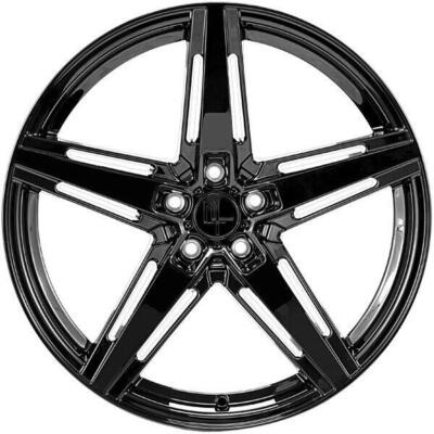20 Black Rims 20 inch 20x9 Modern Luxury MLF10 GLOSS BLACK wheels rims 5x112 +25 | eBay