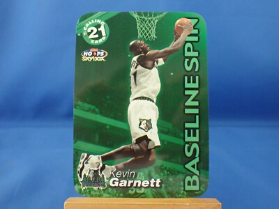 Kevin Garnett Hoops 1999-00 Calling Card Baseline Spin 
