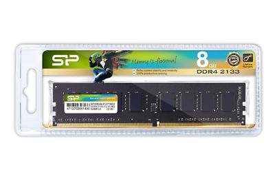 8GB Silicon Power DDR4 2133MHz PC4-17000 Desktop Memory Module CL15  288 pin