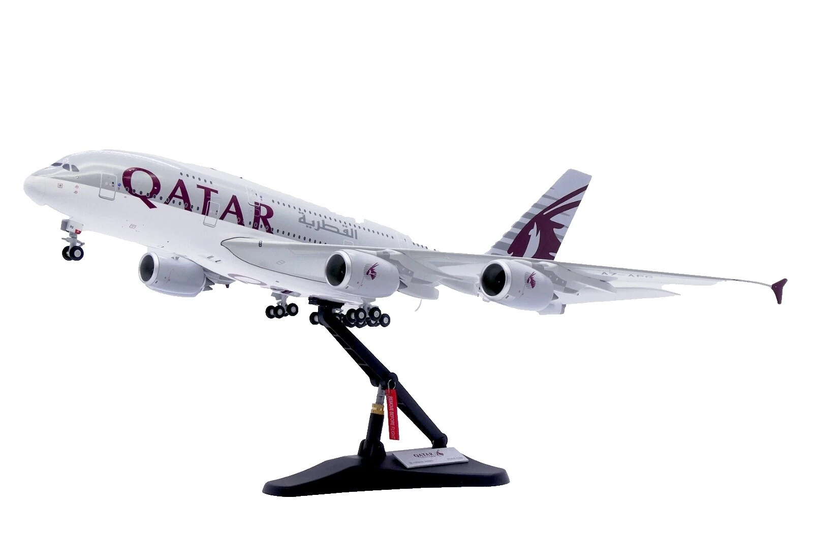 A380 1:200 Scale Diecast Aircraft & Spacecraft with Stand