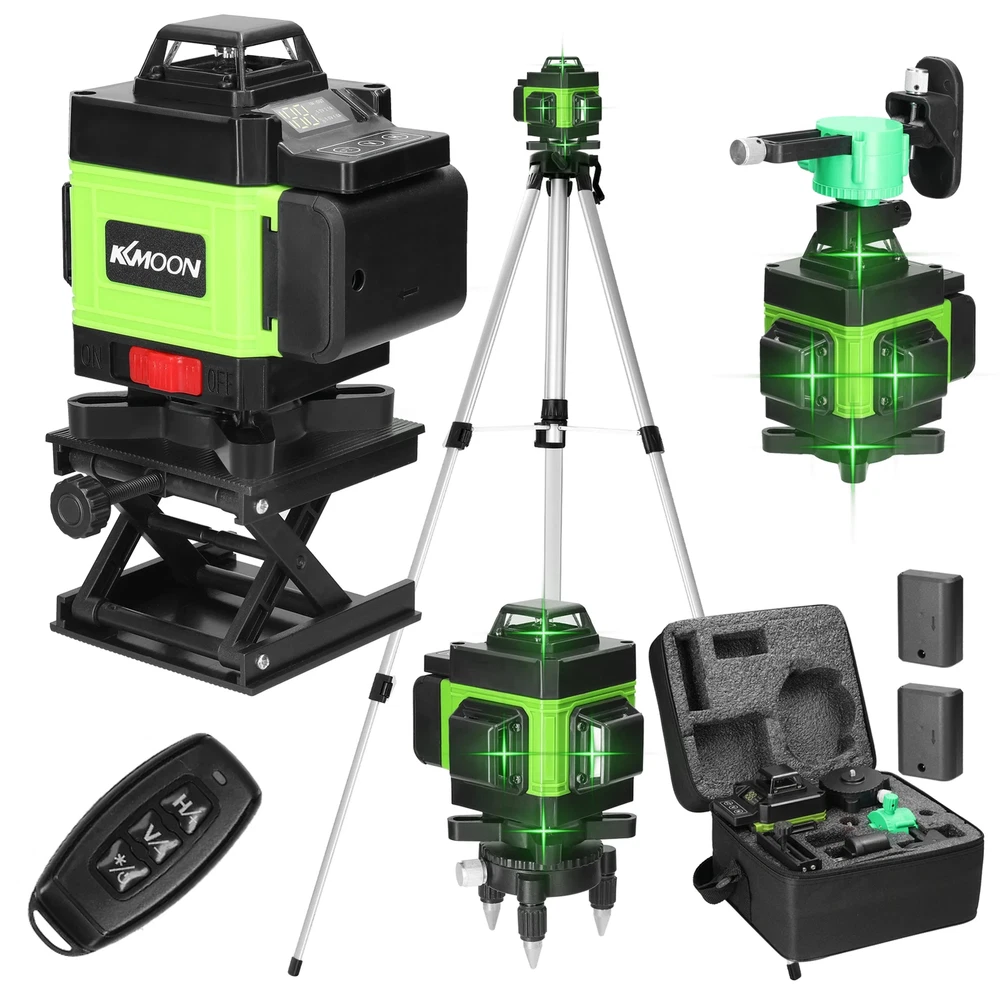 Rechargeable Lithium Laser Level with Vertical Cross Line Precision