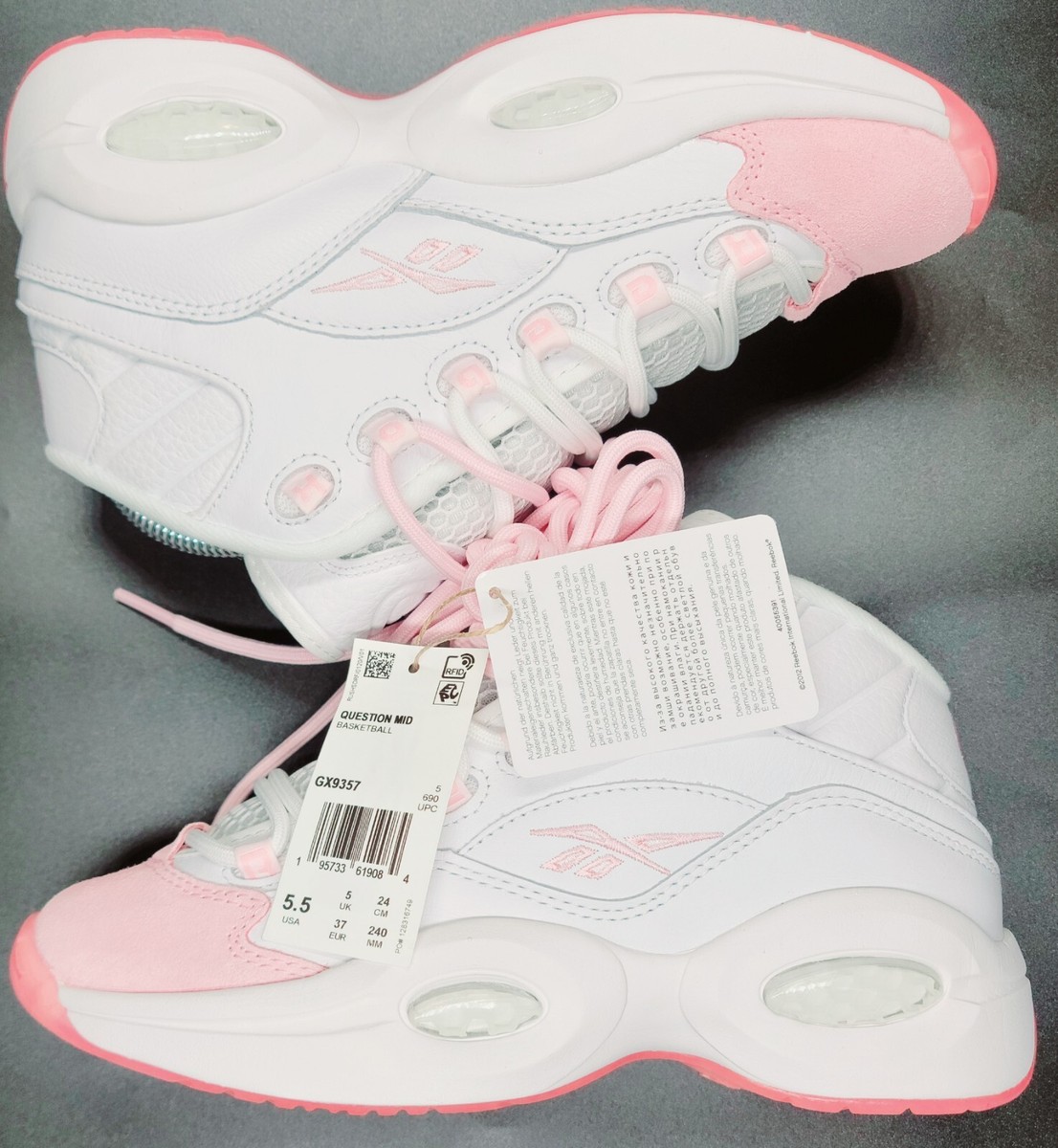 NIB Reebok Question Mid Georgetown Size 5.5 Reebok | Shoes | Nib Reebok Question Mid Georgetown Size 55  main image 3