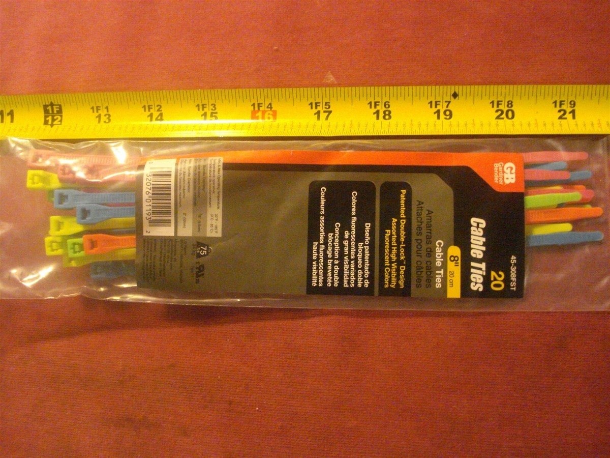 0889.) Cable Ties 8