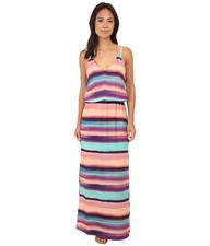 $195 NEW - VIX Paula Hermanny Women's 'TAYSA' Reef MAXI DRESS - M