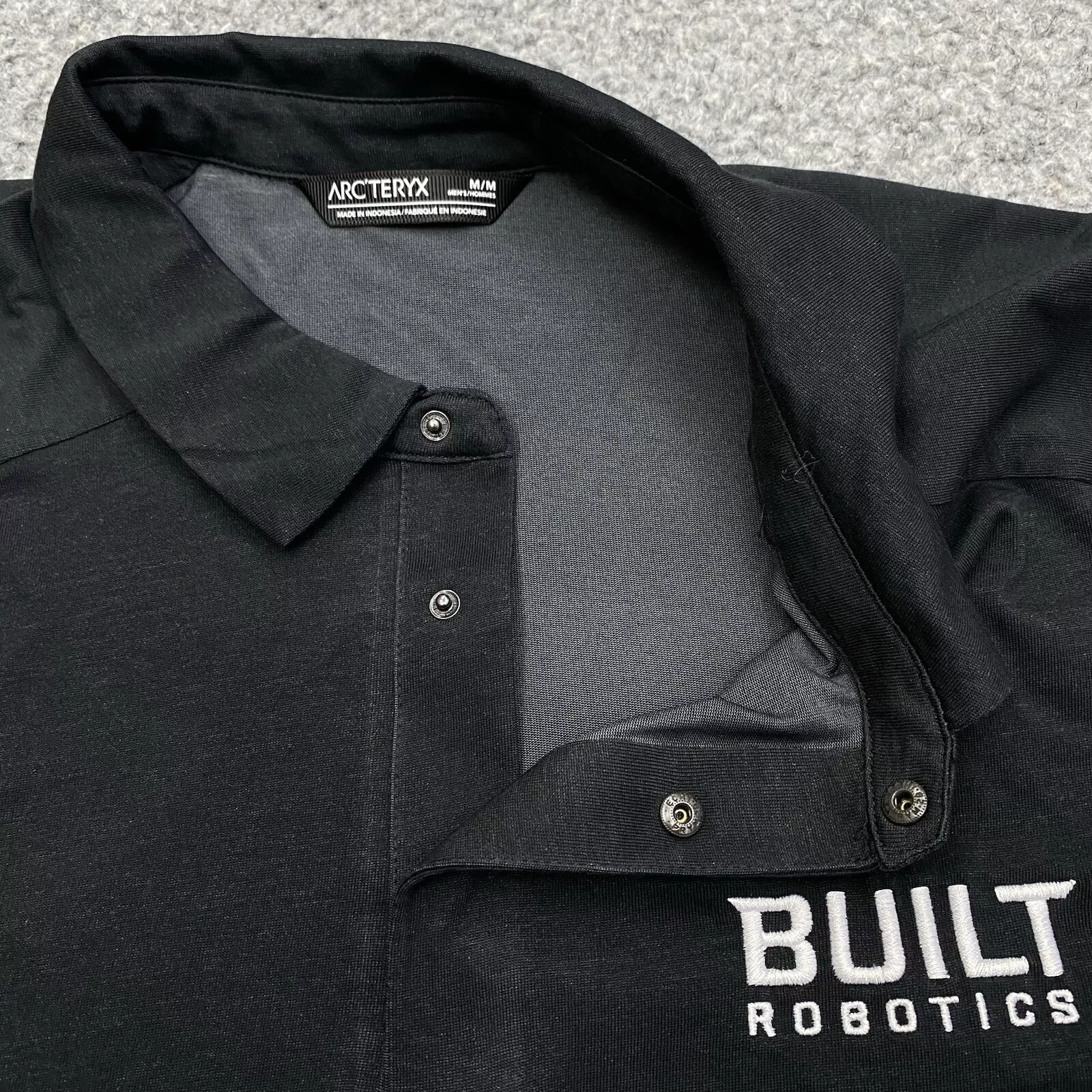 arcteryx polo short sleeve shirt