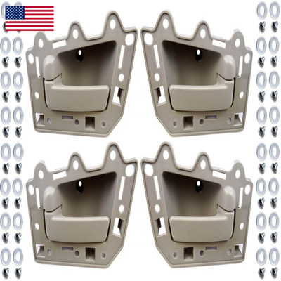 Pt Auto Warehouse Ch-2815E-Qp - Interior Inside Door Handle Beige/Tan -