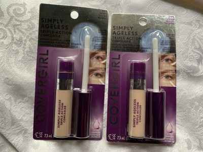 HOT   SALE 2 Covergirl Simply Ageless Triple Action Concealer 305 Ivory 7.3 ml