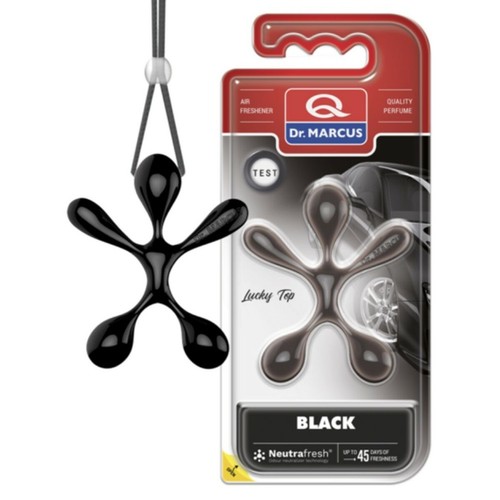 5901947074756 DR.MARCUS Lucky Top- BLACK Ароматизатор полимер.(D1 -14 шт. D9-16шт.) (ЧЕЛОВЕЧЕК) Воню