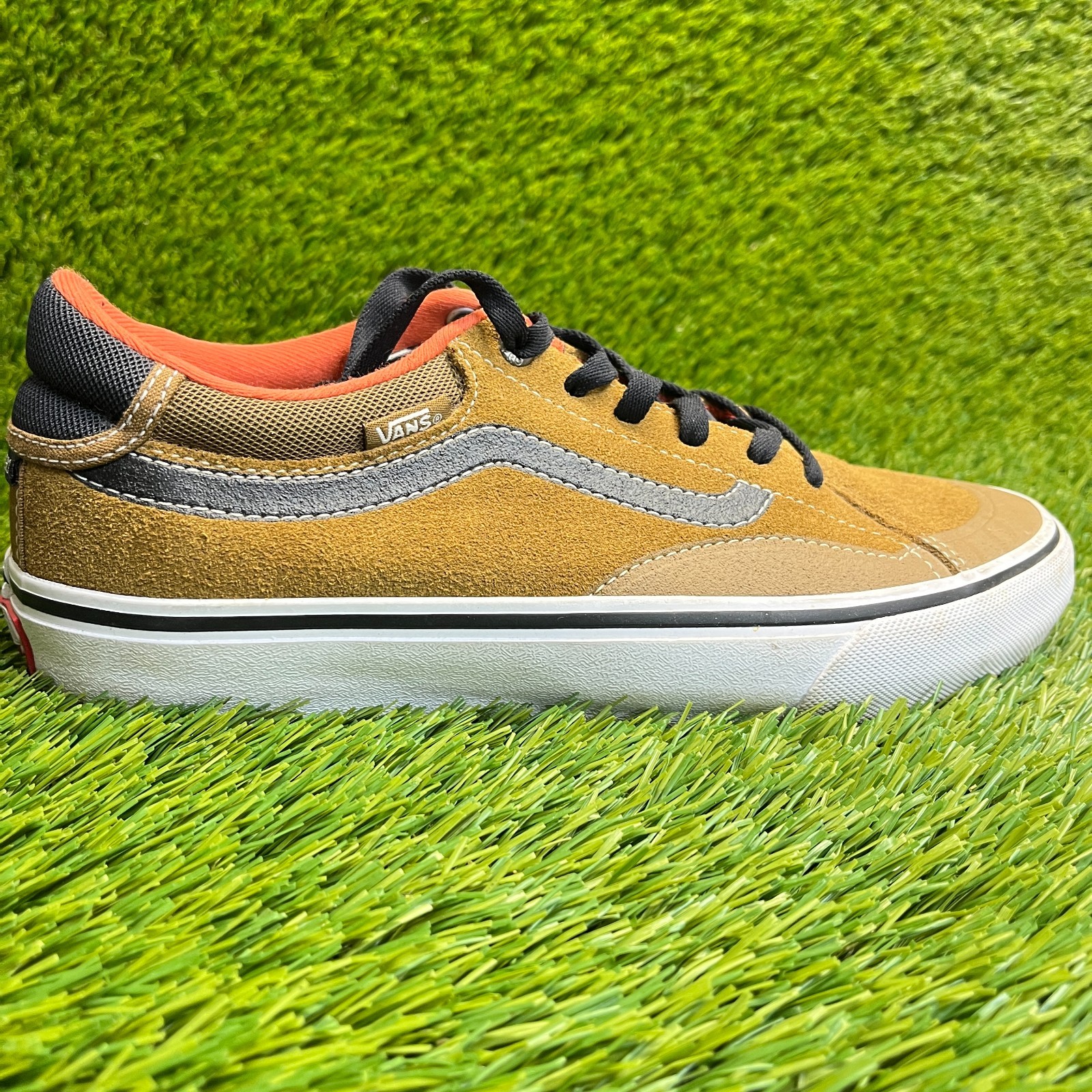 Vans x Anti Hero TNT Advanced Mens Size 8 Brown Green Athletic Shoes Sneakers