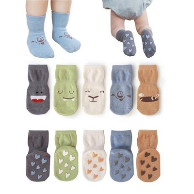 Non-Skid Baby Socks Toddler Newborn Infant Anti-Slip Grips Unisex Ankle