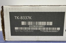 Kyocera TK-8337K Black Toner Cartridge 1T02RL0US0 Genuine OEM FACTORY SEALED