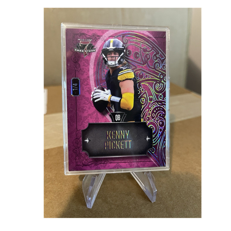 2023 Wild Card 7 Card Studs Kenny Pickett Pittsburgh Steelers 7CHR-40 /4