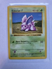 Nidoran [1st Edition] #55 Prices | Pokemon Base Set | Pokemon Cards