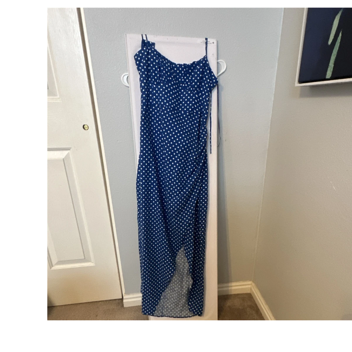 Polka Dot Long Regular Size Maxi Dresses for Women for sale | eBay