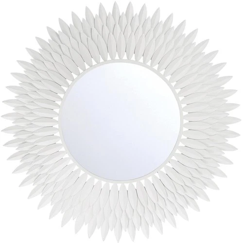Crystorama BRH-M530-MT Broche 30 X 30 inch Matte White Mirror - Picture 1 of 7