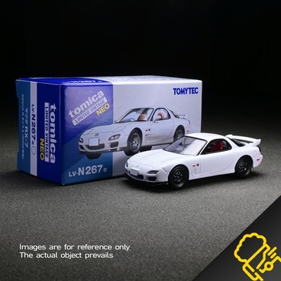 Tomytec TLV LV-N267e 1:64 Mazda RX7 FD3S Spirit R Type A White JDM Diecast Model
