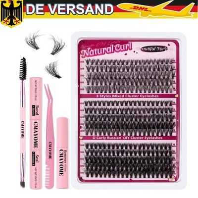 270 Stück DIY Lashes Extension Set Wimpernverlängerung Kit Mit Bond Und Seal DHL