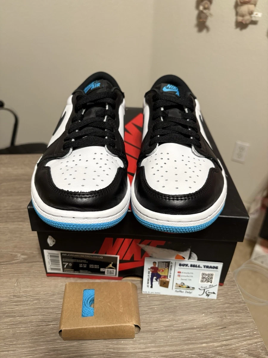 Jordan 1 Retro Low Black Blue for Sale | Authenticity Guaranteed