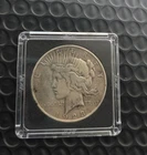 1923 $1 PEACE SILVER DOLLAR 90% SILVER IN CAPSULE