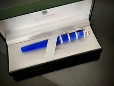 Outstanding & Elegant Monteverde Catalina Blue Fountain Pen ~ Nib ( B ) ~ Scarce