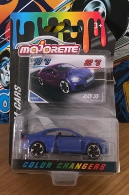 Majorette Audi S5 Coupe Color Changers Premium Cars ovp/neu 1:60