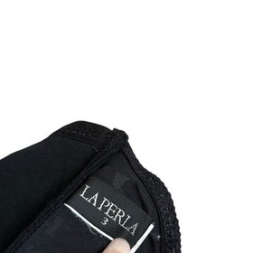 La Perla 3 Made in Italy Front Closure Black Lace Bra Size 36C