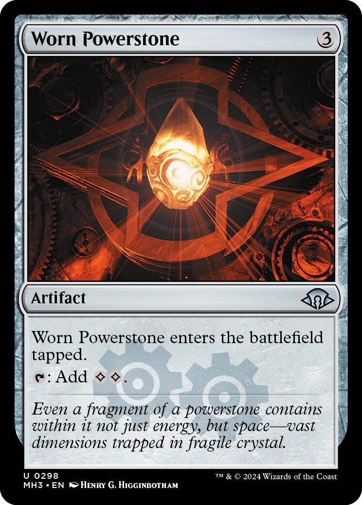 Worn Powerstone - 298 - Modern Horizons 3 - MTG