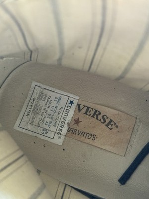 【115】 RARE John Varvatos x Converse All Star 70's High Size 9.5 White