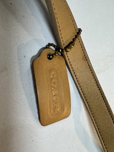 Vintage Coach Vista Tasche 9947 Butterscotch Leder Umhängetasche 1994 - Bild 14 von 24