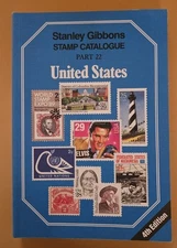 Stanley Gibbons United States Part 22 Stamp Catalogue 4th Edition 1994
