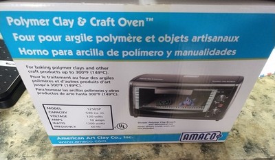 Amaco Polymer Clay Craft Oven Model #12505P - 60Hz 1200 Watt  NEW Open Box 