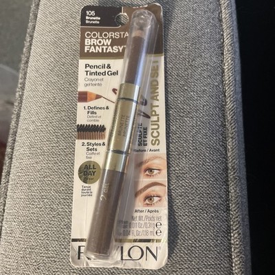 Revlon Colorstay Brow Fantasy Pencil & Tinted Gel 105 Brunnete